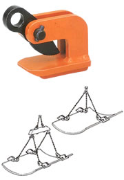 【ポイント5倍】【直送品】 イーグル・クランプ 水平つり用クランプ VAF-500 (3〜35) (000000003330) 《鉄鋼用クランプ》