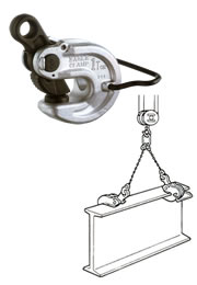 【ポイント5倍】【直送品】 イーグル・クランプ 横つり用クランプ VAN-1 (3〜20) (000000003358) 《鉄鋼用クランプ》