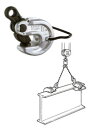 【ポイント10倍】【直送品】 イーグル・クランプ 横つり用クランプ VAN-2 (5〜30) (000000003371) 《鉄鋼用クランプ》