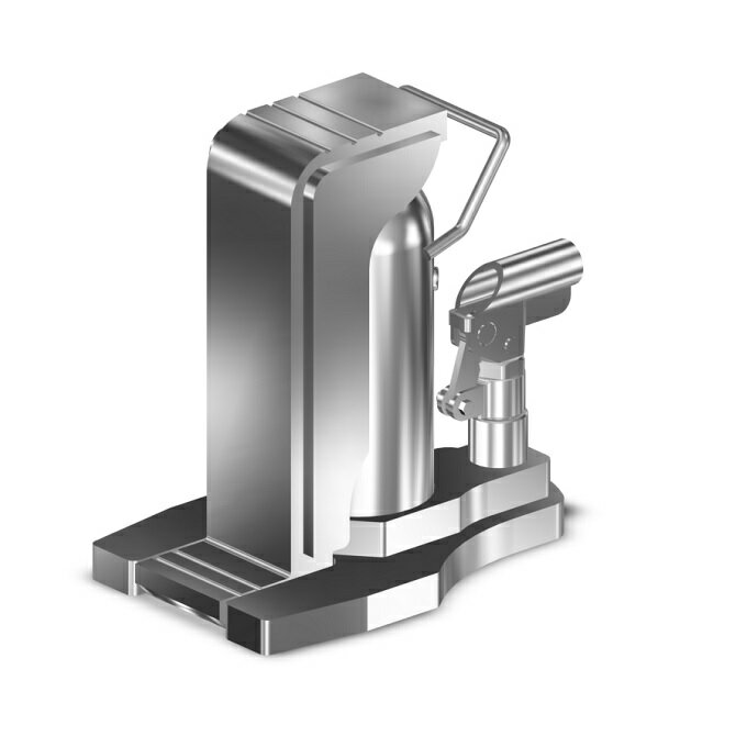 《仕様》●爪許容荷重：5ton●頭部許容荷重：10ton●ストローク：130mm●爪最低位置：22mm●爪長さ：55mm●爪幅：75mm●本体寸法(W×D×H)：176×268×284mm●質量：21kg●付属品　・専用操作レバー(ロック機...