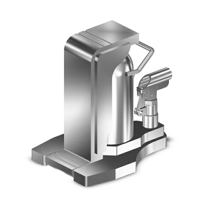 【ポイント10倍】【直送品】 今野製作所 (イーグル) 爪つきジャッキ E-160C メッキ仕様 【受注生産】 ..