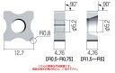 《仕様》●材質：超硬M20種●エッジ形状：各コーナー同一R●コーティング：なし●使用コーナー数：4●3個入り●準規格《仕様》●材質：超硬M20種●エッジ形状：各コーナー同一R●コーティング：なし●使用コーナー数：4●3個入り●準規格