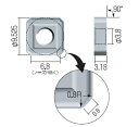 富士元工業 チップ (12個入り) S32MMOZ NK2020(4)