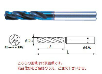 【ポイント5倍】不二越 (ナチ) 超硬ドリル AQD3F6.7 (アクアドリル 3フルート)