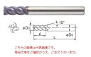 不二越 (ナチ) 超硬エンドミル 4XSGEO3.3 (X's ミルジオ)