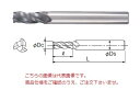 【ポイント5倍】不二越 (ナチ) 超硬エンドミル GSX30400C-2D (GSX MILL 3枚刃 2D)