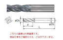 不二越 (ナチ) 超硬エンドミル GSX40110C-2.5D (GSX MILL 4枚刃 2.5D)(4)