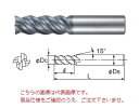 《仕様》●外径(Dc)：6mm●刃長(?)：15mm●全長(L)：50mm●シャンク径(Ds)：6mm●刃数：4枚●工具材料：超硬合金《特長》●不等分割、不等リードの採用で高速高能率加工時に発生しやすいびびりを抑制します。《仕様》●外径(Dc)：6mm●刃長(?)：15mm●全長(L)：50mm●シャンク径(Ds)：6mm●刃数：4枚●工具材料：超硬合金《特長》●不等分割、不等リードの採用で高速高能率加工時に発生しやすいびびりを抑制します。