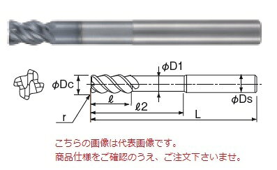 【ポイント5倍】不二越 (ナチ) 超硬エンドミル GSXVLLS4030-R05-1.5D (GSX MILL VL ロングシャンクラジアス 1.5D)
