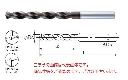不二越 (ナチ) ハイスドリル DLCHD6.1 (DLC ハイスドリル)