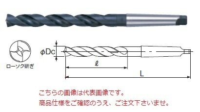 不二越 (ナチ) ハイスドリル TTD33.5 (テーパシャンクロングドリル)