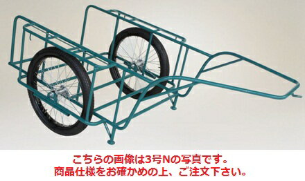 【ポイント5倍】【直送品】 ハラックス スチールリヤカー スチール製リヤカー （合板パネル付） SSR-3NG ノーパンクタイヤ(26X2-1/2N) 【大型】