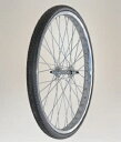 【ポイント10倍】【直送品】 ハラックス タイヤセット 24インチノーパンクタイヤ(スポークホイール) TR-24×1.75N (TR-24X1.75N) ベア...