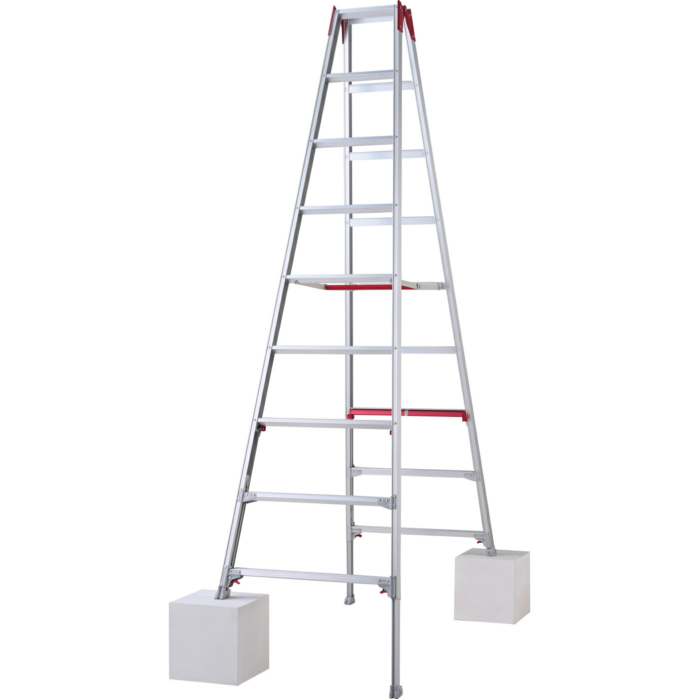 【ポイント5倍】【直送品】 長谷川工業 ハセガワ 伸縮脚立 シャガマン RYR-27 (10475) 【大型】