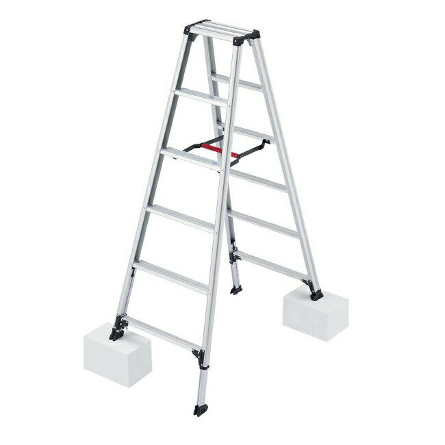 【ポイント5倍】【直送品】 長谷川工業 ハセガワ 伸縮脚立 脚軽伸縮タイプ RZS-18a (17769) 【大型】