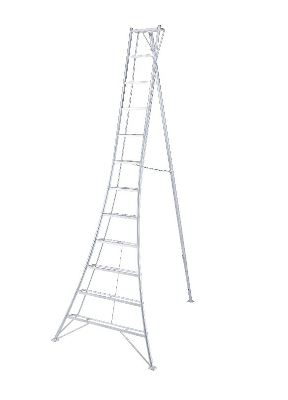 【ポイント5倍】【直送品】 長谷川工業 ハセガワ 三脚脚立 グリーンステップ GSC-360a (17852) 【大型】