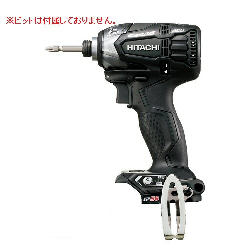 HiKOKI 14.4V コードレスインパクトドライバ WH14DDL2 (NN) (B) ストロングブラック (51300090) (蓄電..