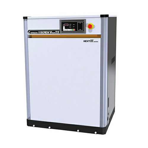 【直送品】 日立 一定速給油式スクリュー圧縮機 OSP-7.5M6AN3-8K 60Hz 《コンプレッサー》 【大型】