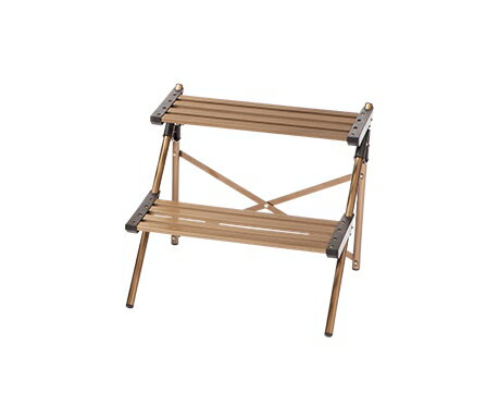 【ポイント10倍】【直送品】 本宏製作所 (HONKO) アルミ製フラワースタンド 2段 HF-450N (6台セット) 《園芸用品》