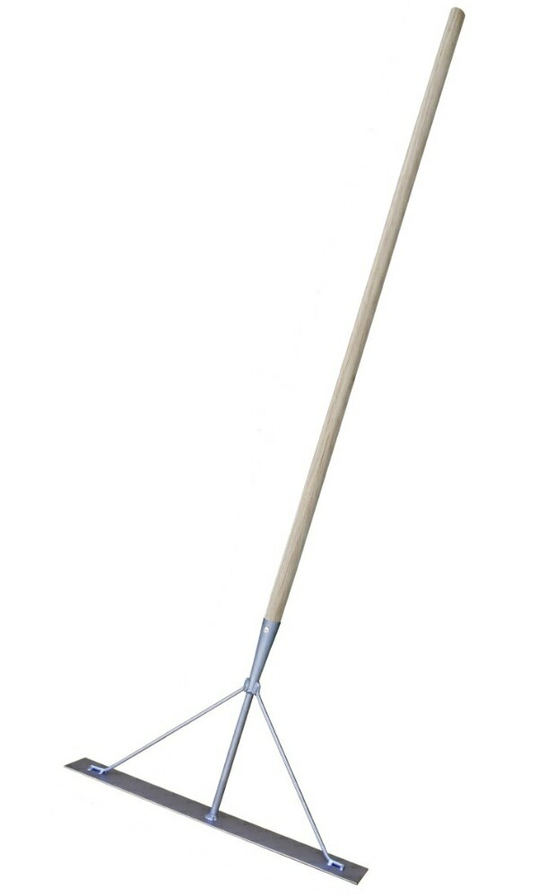 【ポイント10倍】【直送品】 アイデア・サポート ステンレスレーキ (平型 H50) KSLF050