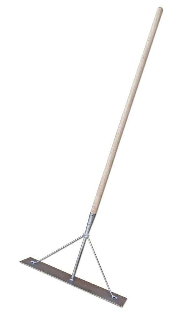 【ポイント5倍】【直送品】 アイデア・サポート ステンレスレーキ (平型 H80) KSLF080