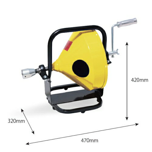※沖縄・離島への配送は、別途送料を申し受けます。《仕様》●フレキシロッダーFN●本体＋ワイヤー付き●性能/性質：置き型●質量：10.1kg●サイズ：長470mm×高420mm×幅320mm●付属ワイヤ(mm×m)：φ8mm×15M●適用管径：φ38〜65mm《特長》●据え置き型の手動ワイヤー清掃機●流し台などの狭い場所でも作業ができるように、脚部を小さくしています。●ドラム取付け角度が下方についているので、排水口までワイヤーの誘導がしやすくなっています。●必要器具・部品を組み合わせた標準セットも用意しています。●ユーザーは自分の作業に最適なセットを選択することができます。●φ8mmワイヤーはドロップ・ヘッドSWH-1が標準付属です。【お支払い方法について】●こちらの商品はメーカーからの直送となります。代金引換のお支払い方法はご利用になれません。●代金引換にてご注文頂いた場合はご注文をキャンセルとさせて頂く場合がございますので予めご了承下さいませ。※沖縄・離島への配送は、別途送料を申し受けます。《仕様》●フレキシロッダーFN●本体＋ワイヤー付き●性能/性質：置き型●質量：10.1kg●サイズ：長470mm×高420mm×幅320mm●付属ワイヤ(mm×m)：φ8mm×15M●適用管径：φ38〜65mm《特長》●据え置き型の手動ワイヤー清掃機●流し台などの狭い場所でも作業ができるように、脚部を小さくしています。●ドラム取付け角度が下方についているので、排水口までワイヤーの誘導がしやすくなっています。●必要器具・部品を組み合わせた標準セットも用意しています。●ユーザーは自分の作業に最適なセットを選択することができます。●φ8mmワイヤーはドロップ・ヘッドSWH-1が標準付属です。