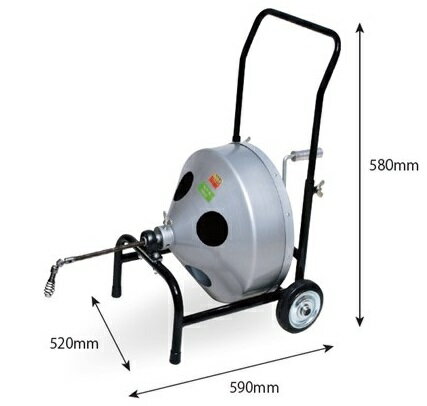 【ポイント5倍】【直送品】 カンツール フレキシロッダーFRB＋SW1223 FRB-3 《清掃機器》 【大型】