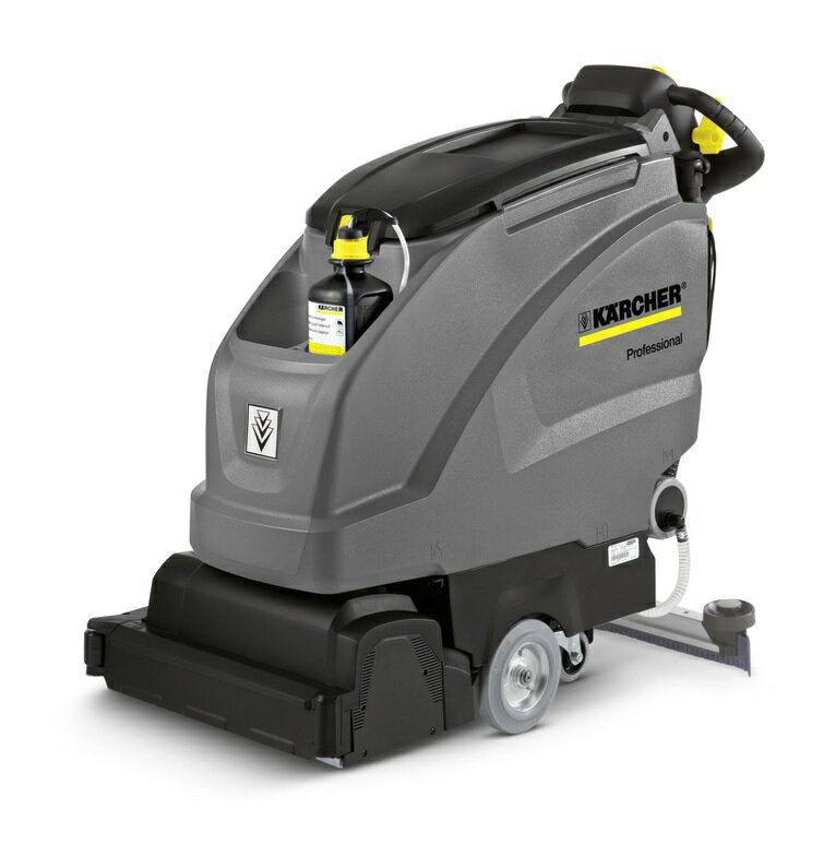 【ポイント5倍】【直送品】 ケルヒャー (KARCHER) 自走式床洗浄機（ローラーブラシタイプ） BR 55/40 W..