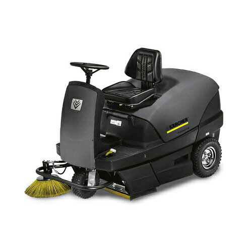 【ポイント5倍】【直送品】 ケルヒャー (KARCHER) 搭乗式バキュームスイーパー KM 100/100 R Bp (9.548-524.0) 200V充電仕様 【特大・送料別】