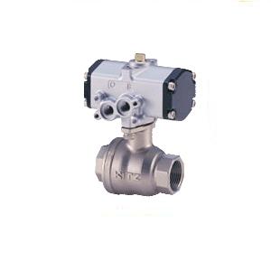 キッツ (KITZ) SCS14A製ボールバルブ C-UTFE 40A (1 1/2B) 《自動操作》