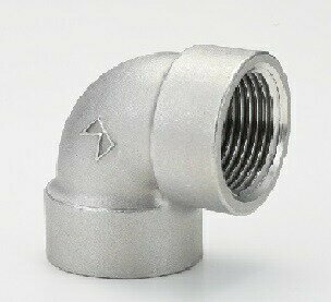 【ポイント10倍】キッツ (KITZ) エルボ(SCS13A) PLZN 10A (3/8B) 《ステンレス鋼》