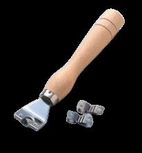 【直送品】 KLASS(極東産機) 溝切カッター(替刃2枚付) 23-5331