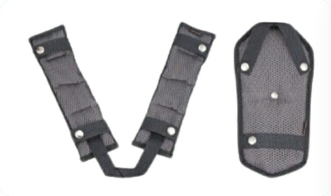 【ポイント5倍】【直送品】 KLASS(極東産機) 安全帯肩パット フリーサイズ 63-9393