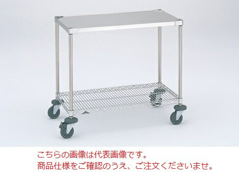 【直送品】 エレクター ステンレスエレクターカート NSWT1B (111-42402) 【送料別】