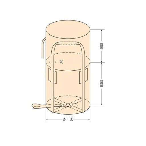 【直送品】 コンドーテック コンテナバッグ ひらいてポン KR2ST 10枚セット 【直送品】 コンドーテック コンテナバッグ ひらいてポン KR2ST 10枚セット