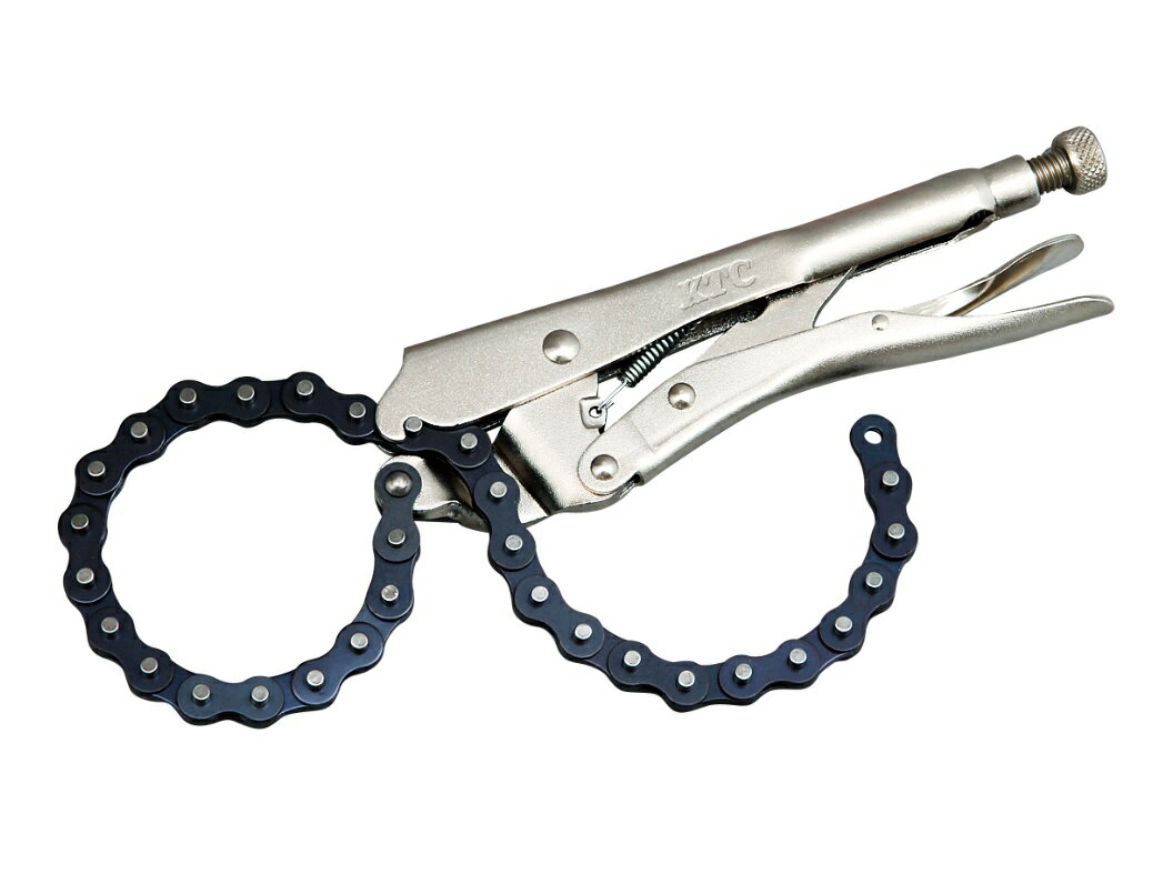 【ポイント10倍】京都機械工具 (KTC) ロッキングプライヤチェーンクランプ 510R