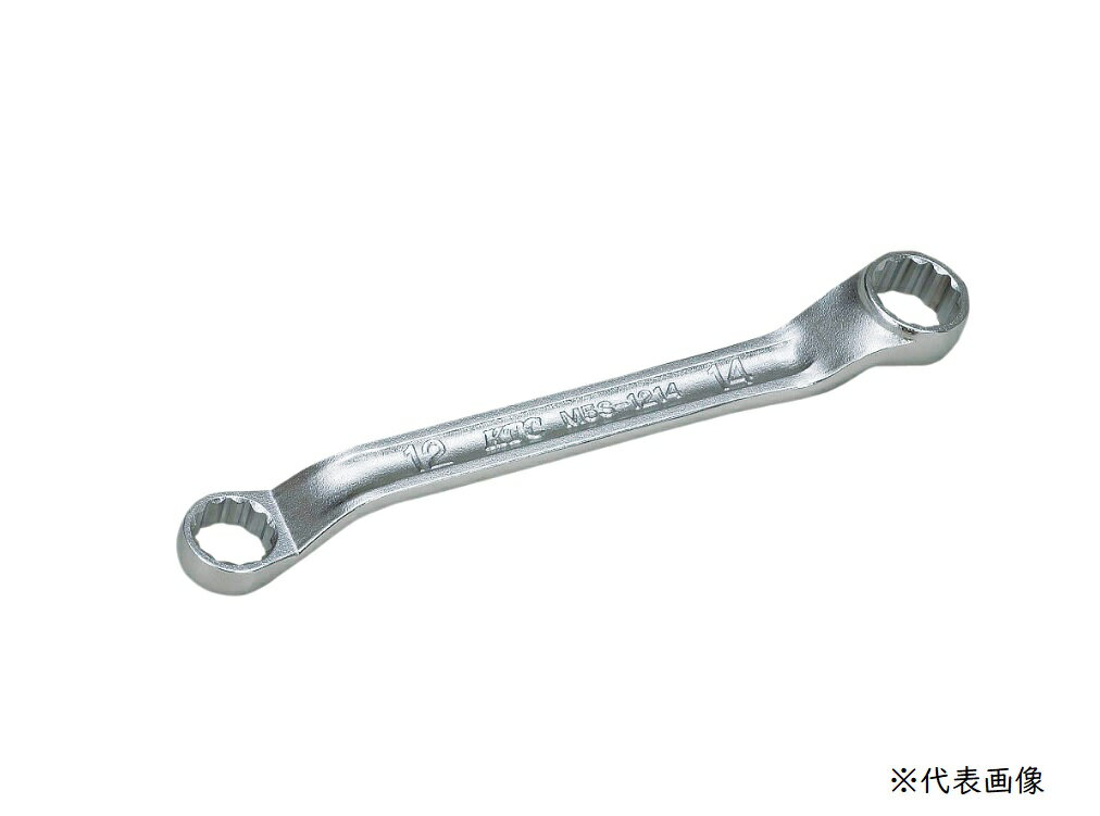 【ポイント5倍】京都機械工具 (KTC) 45゜X6゜ ショートメガネレンチ M5S-1719(4)