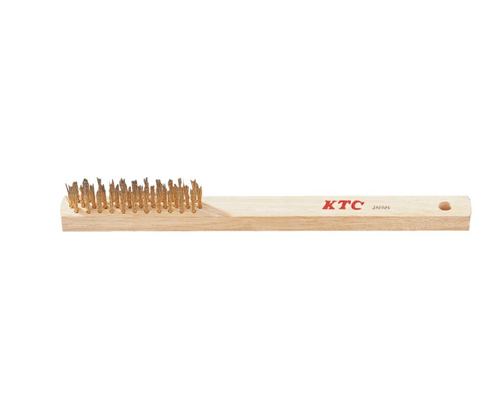 京都機械工具 (KTC) 三行ワイヤブラシ YTBR-112