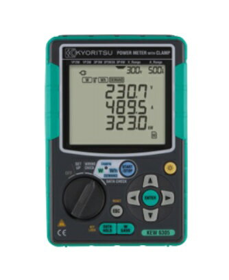 共立電気計器 電力計 KEW6305 (キャリングバッグ付)