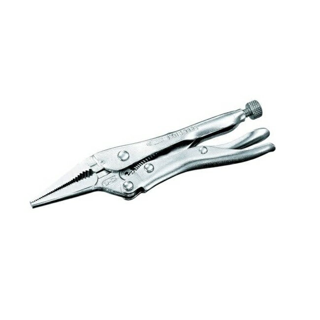 ロブテックス (エビ) バイスプライヤ ロングノーズタイプ(カッター付) VL-150 (VL150)