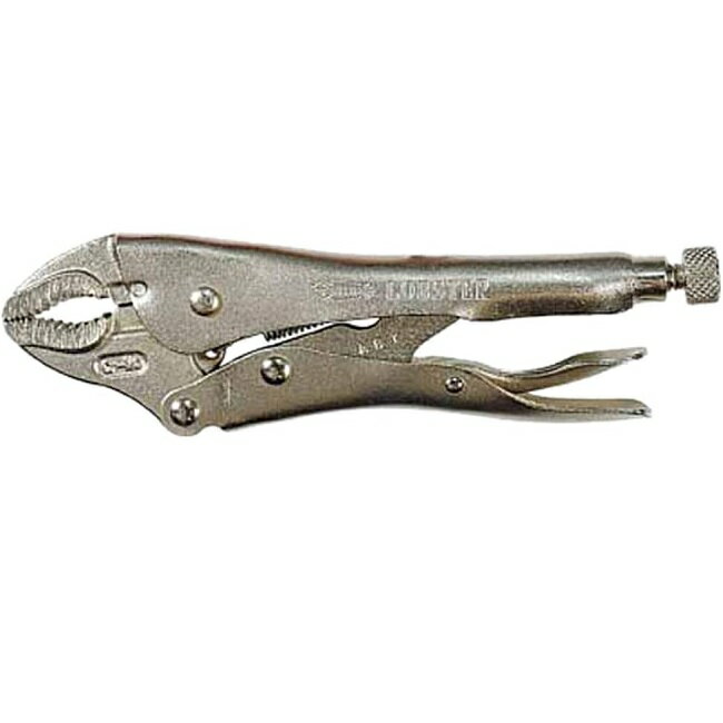 ロブテックス (エビ) バイスプライヤ カーブタイプ(カッター付) VW-175N (VW175N)