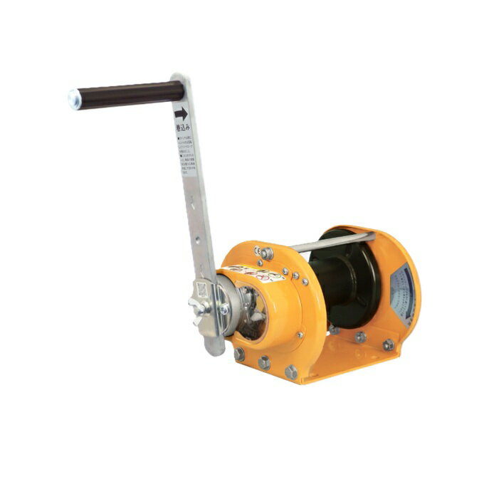 Hydraulic Type - 【直送品】 マックスプル工業 回転式手動ウインチ GM-1-NSIL 無騒音式 【送料別】