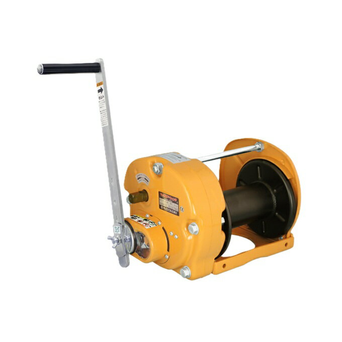 Hydraulic Type - 【ポイント5倍】【直送品】 マックスプル工業 回転式手動ウインチ GM-20-SIC 防塵・防滴式 【特大・送料別】