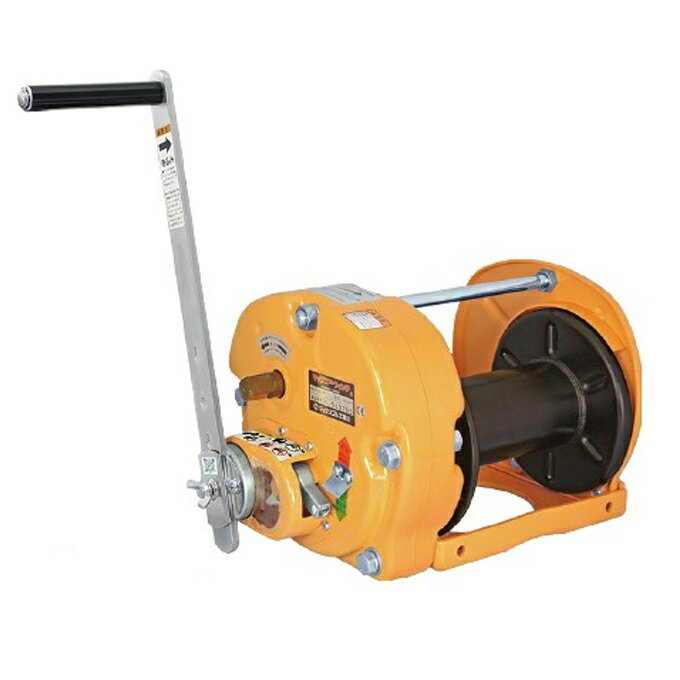 Hydraulic Type - 【ポイント10倍】【直送品】 マックスプル工業 回転式手動ウインチ GM-20 【特大・送料別】