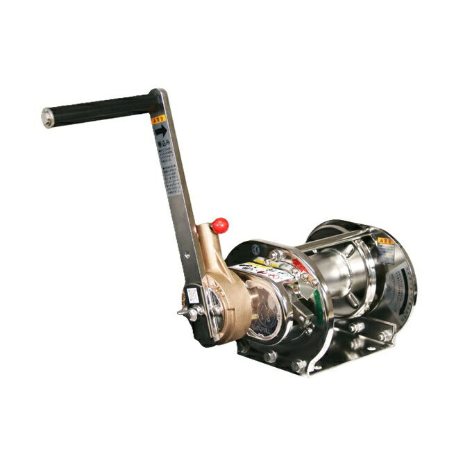【直送品】 マックスプル工業 ステンレス製手動ウインチ RSB-1 ラチェット式 バフ...