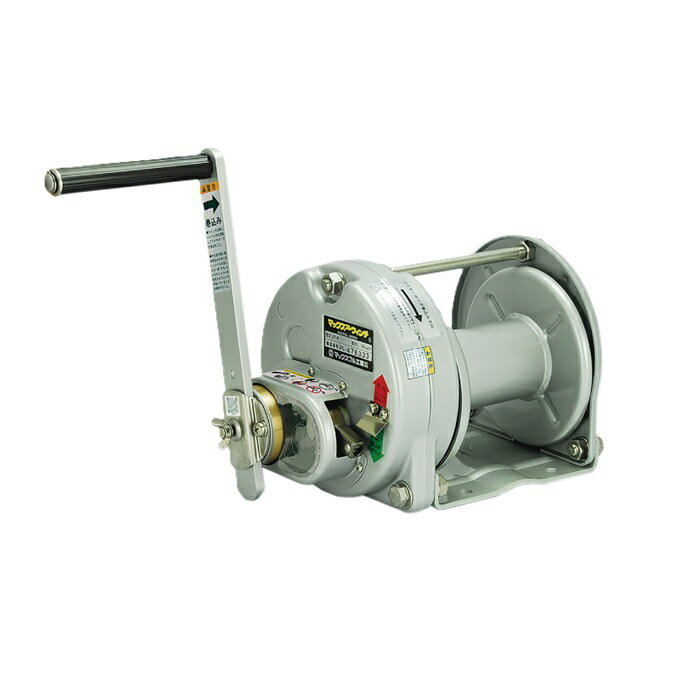 手动式 - 【ポイント5倍】【直送品】 マックスプル工業 ステンレス製手動ウインチ ST-5-SI 回転式 メタリック塗装 ストッパー内蔵 【送料別】