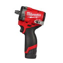 【ポイント10倍】【直送品】 ミルウォーキー M12 FUEL 1/2インチ542Nmインパクトレンチ 5.0AH & 2.5AH キット M12 FIW2F1...