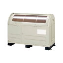 【ポイント10倍】【直送品】 ミヅシマ工業 ステーションボックス 透明#800B・固定台付 (2030271) 【大型】