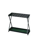 【直送品】 ミヅシマ工業 レインスタンドX X24・24本立 (2300010) 【大型】