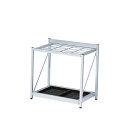 【ポイント10倍】【直送品】 ミヅシマ工業 折り畳み式傘立てA #12A・12本立 (2300440) 【大型】